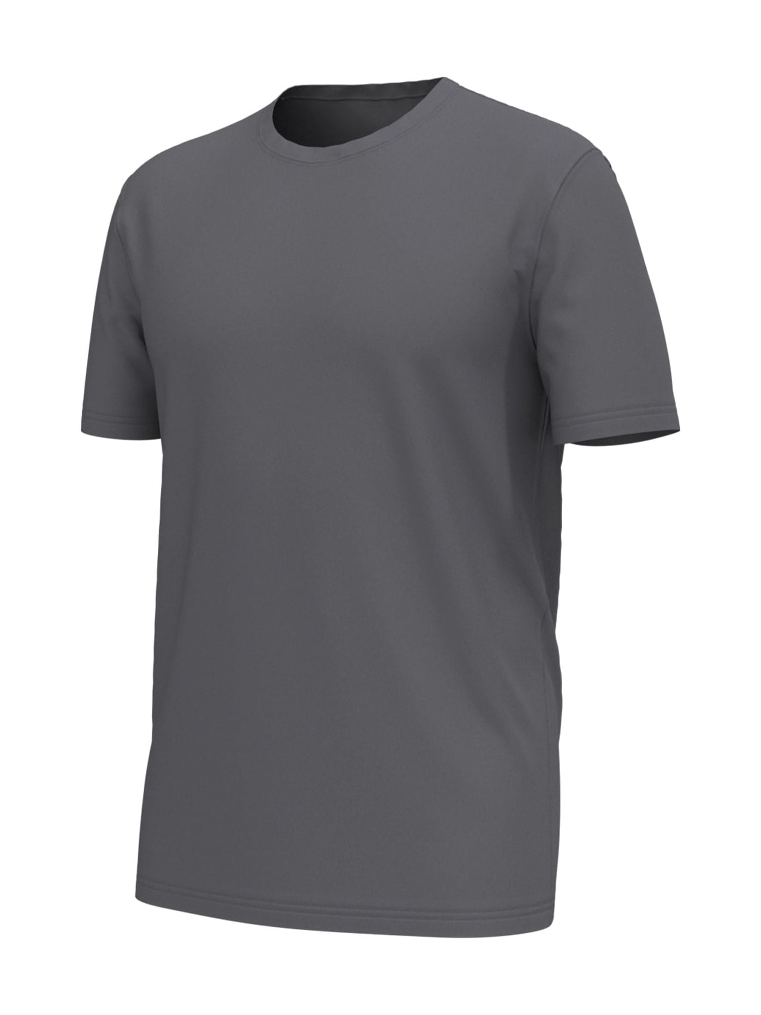 Athletic Works Men's Performance Cotton Crew T-Shirt, 3 Pack