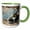 Green/White, variant on 3drose, Iguana Lizard, Queen Elizabeth Ii Park, Grand Cayman-ca42 Lse0015 - Lynn Seldon, 11oz Mug