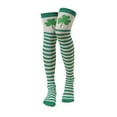 thumbnail image 2 of Zonao St.Patrick's Day Party Striped High Socks Women Over Knee High Socks Compression Socks(Length:70CM), 2 of 6