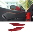 thumbnail image 6 of TINKI Real Carbon Fiber Inner Door A Pillar Lower Panel Trim Cover Compatible with Chevrolet Corvette C8 2020-2023, Inner Door Panel Armrest Cover Trim, Inner Door Panel Trim, 6 of 12