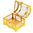 thumbnail image 4 of Plastic Large Pirate Gold Treasure Box Kids Toy Candy Box Treasure Chest Toy, 4 of 8