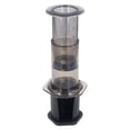 thumbnail image 1 of Coffee Press, French Press Coffee Maker Lightweight Brown Portable  for Home, 1 of 8
