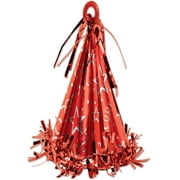 Beistle Metallic Red Magic Hat Table Top Centerpiece Balloon Holder Party Decoration
