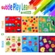 thumbnail image 4 of Caja de pañuelos YOGINGO Montessori para bebés, de 6 a 12 meses, con arrugas, 4 of 7