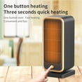 thumbnail image 3 of Mini Space Heater, Efficient and Portable Electric Heater for Home, Office, Kitchen, Bathroom, and Bedroom, Fast Heating Safe and Quiet Fits in all small living spaces, Portable, 3 of 9