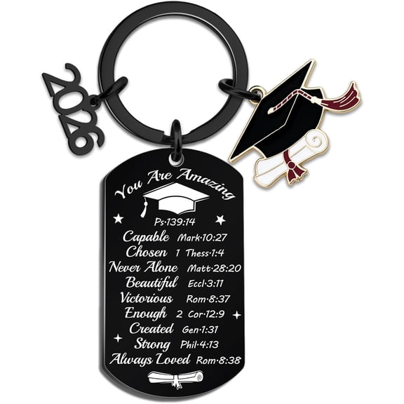 Class of 2026 Graduation Gifts for Him Senior 2026 Graduation Keychain Masters Degree Graduations Gifts for Women High School College Grad Gifts for Her Daughter Son