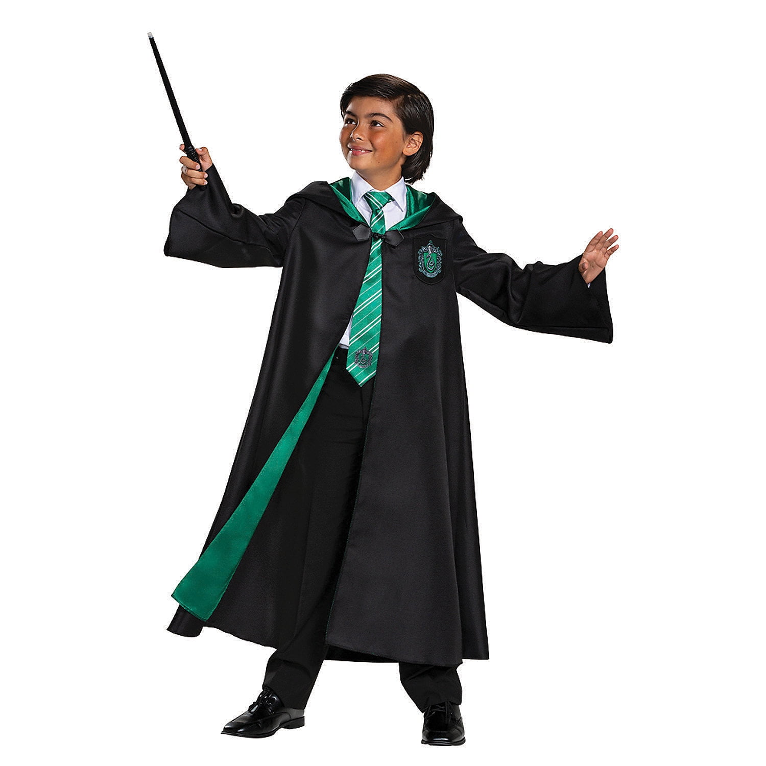 Kid's Wizarding World of Harry Potter™ Slytherin Costume Shirt - Large