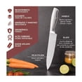 thumbnail image 3 of Juego De Cuchillos De Cocina Profesional 8 Piezas Con Base, 3 of 4