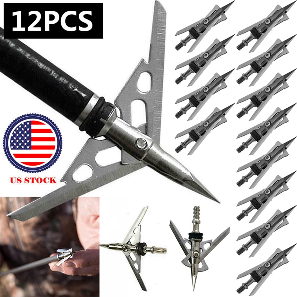 Bow Hunting Broadheads Cutting Diameter Archery Hunting Head Arrow Tip