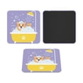 thumbnail image 2 of Xecao Corgi Washing in Bathtub for Fridge Magnets - Fun Decorative Refrigerator Magnets, Cute and Soft for Stylish Kitchen Accents, 2 of 5