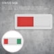 thumbnail image 4 of 2pcs Open Cerrado Slider Privacy Sign Negro Auto Adhesivo Indicador Indicador Indicador para Oficina, 4 of 6