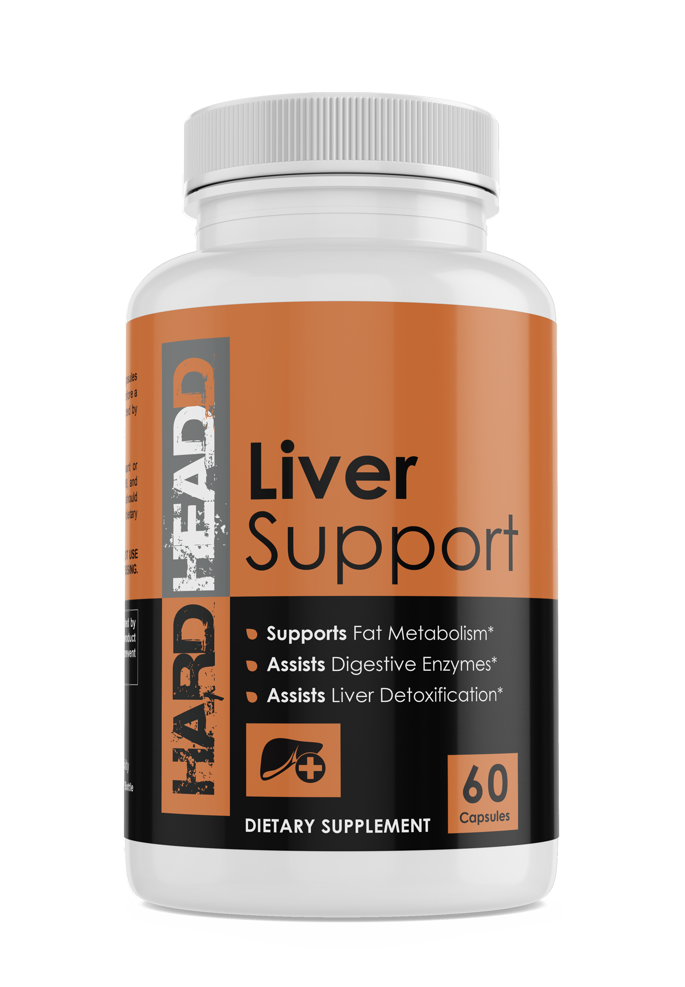 HARD HEADD Liver Support Supplement – Body Detox and Cleansing – Natural Vitamin A Source – Boost Metabolism