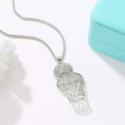 DAZNICO Necklaces for Women Fashion Unisex Gold Silver Plated Basketball Pendant Necklace Chain Jewelry Valentines Day Decor