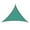 Green, variant on COM1950s Sun Shade Sail Triangle 20 FT - Waterproof Outdoor Canopy for Garden, Patio & Party, 98% UV Block with Installation Accessories