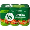 V8 Original 100% Vegetable Juice, 5.5 fl oz Can, 6 Count