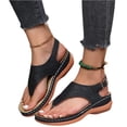 thumbnail image 3 of Willtoo Womens Orthopedic Sandals Arch Support Summer Flat Sandals Lightweight Non Slip Slip on Work Shoes Comfort 2026 New Orthopedic Shoes, 3 of 5