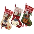 thumbnail image 4 of Medias navideñas grandes de Navidad Papá Noel muñeco de nieve bolsa de regalo decorativa tridimensional bolsa de regalo, 4 of 5