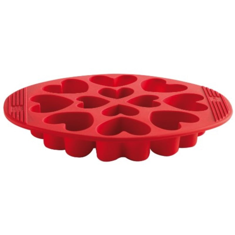 heart shaped cupcake pan