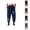 Dark Blue, variant on Harem Pants for Men 2026 Spring Summer Relaxed Fit Elastic Waist Vintage Dragon Print Cotton Linen Casual Pants with Pockets