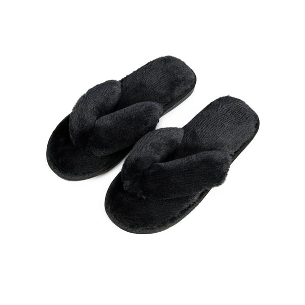 flip flops with fleece