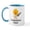 White/Blue Inside, variant on CafePress - Construction Chick Mug - 11 oz Ceramic Mug - Novelty Coffee Tea Cup