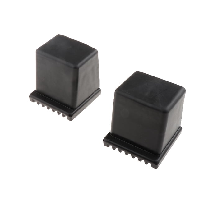 Protector de suelo para dispositivo de ejercicio, tapa final, 2 piezas, para oficina, habitación resistente, hogar Tipo D