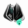 thumbnail image 1 of 3 Pack for iPhone 16 Plus/iPhone 15 Plus Privacy Screen Protector, Military Grade Shatterproof, 9H Hardness, Anti-spy Tempered Glass with UltraFit Tray, 1 of 1