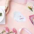 thumbnail image 3 of KAKOWELY 60pcs Business Thank You Cards White for Online Stores Chic Look, 3 of 8