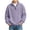 Purple, variant on Boys Sweatshirt Quarter Zip Waffle Knit Plain Long Sleeve Pullover Sweatshirt Kids Fashion Athletic Casual Sweatshirts 3-14 Years