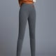 thumbnail image 3 of Invierno Mujer Mantener Caliente Cómodo Elástico Delgado Cintura Alta Zulema Pantalones con forro polar para mujer, 3 of 8