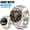 Silver steel & Camouflage orange silicone, variant on Smart Watch for Men(Answer/Dial Calls)with LED Flashlight 760mAh Battery 100+ Sports Modes Watch 1.85” HD Smartwatches for iOS Android