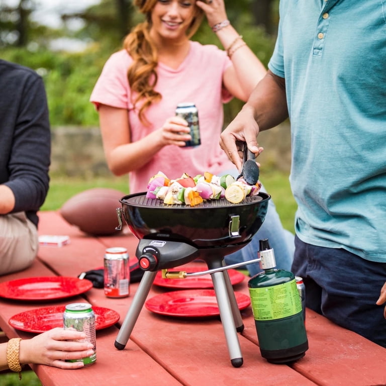 Coleman 4-in-1 Portable Propane Gas Camping Stove, Red - Walmart.com