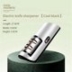 thumbnail image 3 of Afilador de cuchillos eléctrico, herramienta de cocina ajustable automáticamente para afilar cuchillos y tijeras, negro, 3 of 5