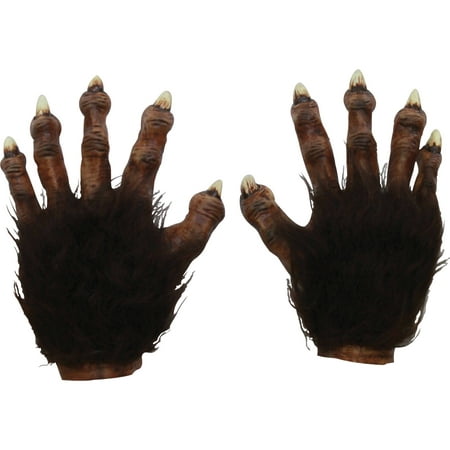 Wolf Hands Latex Deluxe Adult Halloween Accessory