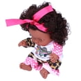 thumbnail image 4 of Muñeca Africana, Vinilo Realista Baby Play Baby Doll Muñecas Africanas Rendimiento Finamente Afinado, 4 of 9
