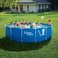 thumbnail image 6 of (Open Box) Funsicle 10' x 30" Outdoor Activity Round Frame Above Ground Swimming Pool Set, 6 of 6