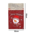 thumbnail image 5 of Bolsa de regalo de Navidad, bolsa de yute, 5 of 5