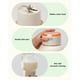 thumbnail image 3 of 500ml Portable Electric Juicing Cup Cordless Rechargeable 10 Blades Electric Juicing Blender Cup for Home Travel Sport White, 3 of 4