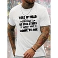 thumbnail image 2 of T-shirt Graphique Halo pour Hommes, Manches Courtes, Confortable, Extensible, Tendance pour l'Été, Mode Décontractée Quotidienne, 2 of 7