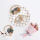 thumbnail image 4 of 3 piezas de diademas de nailon para niñas pequeñas con flores y lazos elásticos para el cabello, accesorios para el cabello para bebés recién nacidos y niños pequeños, 4 of 5