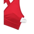 thumbnail image 5 of CRZ YOGA Butterlift Deep V Neck Sports Bras For Women, 5 of 6