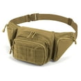 thumbnail image 2 of BadPiggies Mens Waist Bag, Waterproof Utility Fanny Pack Outdoor Bag Pouch Camping Hiking Belt Bags, 2 of 9