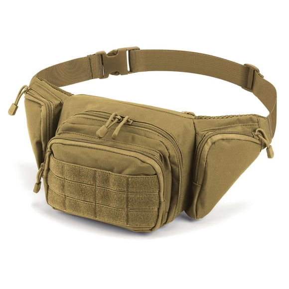 Spencer Sac Banane pour Hommes, Sac de Taille Résistant à l'Eau Sac de Hanches Sac-Ceinture pour Voyage Randonnée Course Pêche Sports de Plein Air