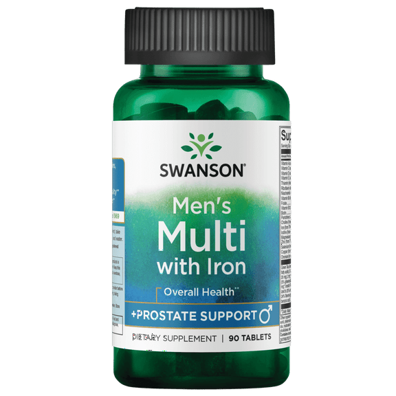 Swanson Multivitamin Men's Prime Tablets, 90 Count