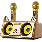 MASINGO Portable Kitty Cat Karaoke Machine for Kids & Adults - Spinto G3
