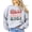 Gray Sweatshirt, variant on Retro Holly Jolly Gigi Sweatshirt for Women Trendy Girly Christmas Sweater for Grandma White Sweatshirt Adult Small