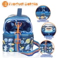 thumbnail image 4 of Bolsa Térmica Doble YOYTOO para Niños con Diseño Espacial, 4 of 7