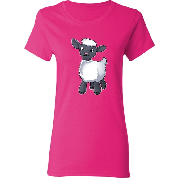 Inktastic Cute little lamb Women's T-Shirt