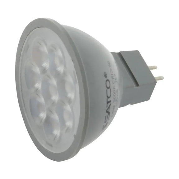 6W - MR16 LED - 5000K - GU5.3 base - 40 deg. Beam Angle - 24 Volt - 12-Pack
