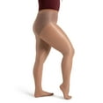thumbnail image 2 of Capezio Ultra Shimmery Footed Tight - Women's, 2 of 5